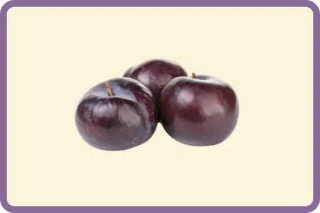 Ciruelas moradas